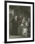 Mary Queen of Scots Reproved by Knox-Robert Smirke-Framed Giclee Print