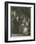 Mary Queen of Scots Reproved by Knox-Robert Smirke-Framed Giclee Print