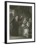 Mary Queen of Scots Reproved by Knox-Robert Smirke-Framed Giclee Print