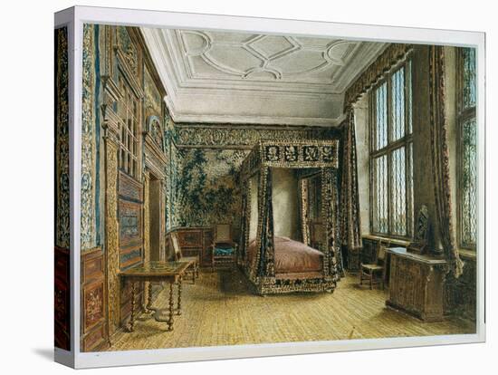 Mary, Queen of Scots' Room at Hardwick, 1820s-William Henry Hunt-Stretched Canvas