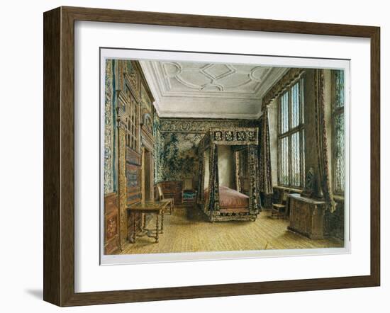 Mary, Queen of Scots' Room at Hardwick, 1820s-William Henry Hunt-Framed Giclee Print