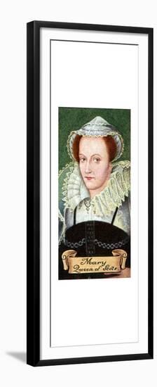 Mary, Queen of Scotts, taken from a series of cigarette cards, 1935. Artist: Unknown-Unknown-Framed Premium Giclee Print