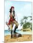 Mary Read, (1690-172), British Pirate's Mate-Karen Humpage-Mounted Giclee Print