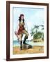 Mary Read, (1690-172), British Pirate's Mate-Karen Humpage-Framed Giclee Print