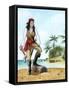 Mary Read, (1690-172), British Pirate's Mate-Karen Humpage-Framed Stretched Canvas