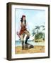 Mary Read, (1690-172), British Pirate's Mate-Karen Humpage-Framed Giclee Print