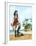 Mary Read, (1690-172), British Pirate's Mate-Karen Humpage-Framed Giclee Print