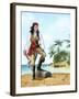 Mary Read, (1690-172), British Pirate's Mate-Karen Humpage-Framed Giclee Print