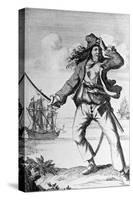 Mary Read, Woman Pirate of West Indies-null-Stretched Canvas
