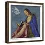 Mary Reading-Lorenzo Costa-Framed Premium Giclee Print