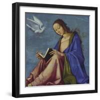 Mary Reading-Lorenzo Costa-Framed Giclee Print