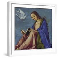 Mary Reading-Lorenzo Costa-Framed Giclee Print