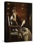 Mary Reading-Edmund Charles Tarbell-Stretched Canvas