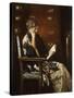 Mary Reading-Edmund Charles Tarbell-Stretched Canvas