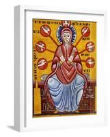 Mary Receiving the Gifts of the Holy Spirit-null-Framed Giclee Print