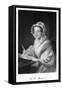 Mary Russell Mitford-Alonzo Chappel-Framed Stretched Canvas