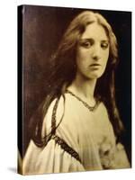 Mary Ryan, July 1867, 1867-Julia Margaret Cameron-Stretched Canvas