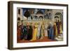 Mary's Homecoming from the Temple, C.1448-51-Sano di Pietro-Framed Giclee Print