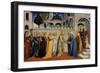 Mary's Homecoming from the Temple, C.1448-51-Sano di Pietro-Framed Giclee Print