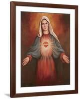 Mary's Immaculate Heart-Unknown Chiu-Framed Art Print