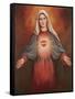 Mary's Immaculate Heart-Unknown Chiu-Framed Stretched Canvas