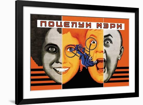 Mary's Kiss-Seymon Semyonov-Framed Premium Giclee Print