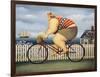 Mary’s New Bike-Lowell Herrero-Framed Art Print