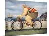 Mary’s New Bike-Lowell Herrero-Mounted Art Print