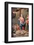 Mary's seven sorrows, Our Lady of Assumption church, Cordon, France-Godong-Framed Photographic Print