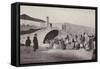 Mary's Well, Nazareth, Palestine-null-Framed Stretched Canvas