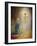 Mary sees the angel Gabriel - Bible-William Brassey Hole-Framed Giclee Print