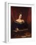 Mary Shelley (1797-1851), 1831 (Oil on Canvas)-Samuel John Stump-Framed Giclee Print