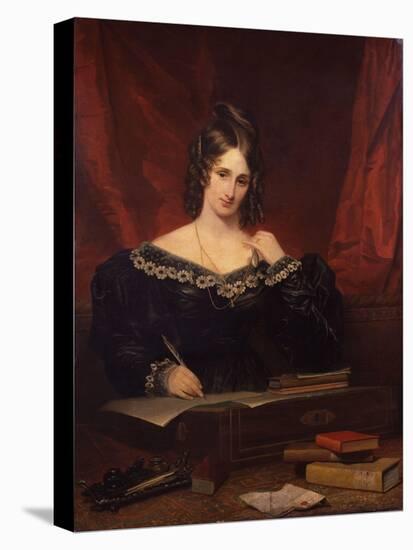 Mary Shelley (1797-1851), 1831 (Oil on Canvas)-Samuel John Stump-Stretched Canvas