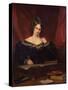 Mary Shelley (1797-1851), 1831 (Oil on Canvas)-Samuel John Stump-Stretched Canvas