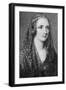 Mary Shelley, an Idealised Portrait Created after Her Death-Reginald Easton-Framed Giclee Print