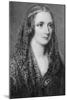 Mary Shelley, an Idealised Portrait Created after Her Death-Reginald Easton-Mounted Giclee Print