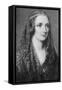 Mary Shelley, an Idealised Portrait Created after Her Death-Reginald Easton-Framed Stretched Canvas