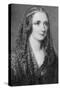Mary Shelley, an Idealised Portrait Created after Her Death-Reginald Easton-Stretched Canvas