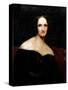 Mary Shelley, C.1840-Richard Rothwell-Stretched Canvas