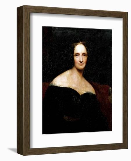 Mary Shelley, C.1840-Richard Rothwell-Framed Giclee Print