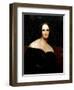 Mary Shelley, C.1840-Richard Rothwell-Framed Giclee Print