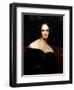 Mary Shelley, C.1840-Richard Rothwell-Framed Giclee Print