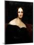 Mary Shelley, C.1840-Richard Rothwell-Mounted Giclee Print