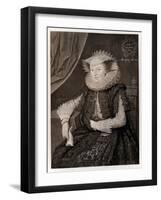 Mary Sidney-Marcus Gheeraerts The Younger-Framed Giclee Print