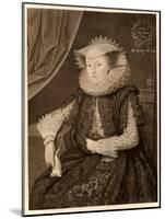 Mary Sidney-Marcus Gheeraerts The Younger-Mounted Giclee Print