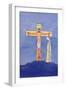 Mary Stands by the Cross as Jesus Offers His Life in Sacrifice, 2005-Elizabeth Wang-Framed Giclee Print