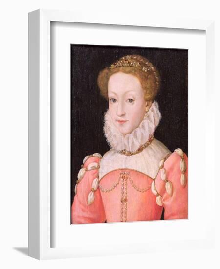 Mary Stuart (1542-87)-Francois Clouet-Framed Giclee Print