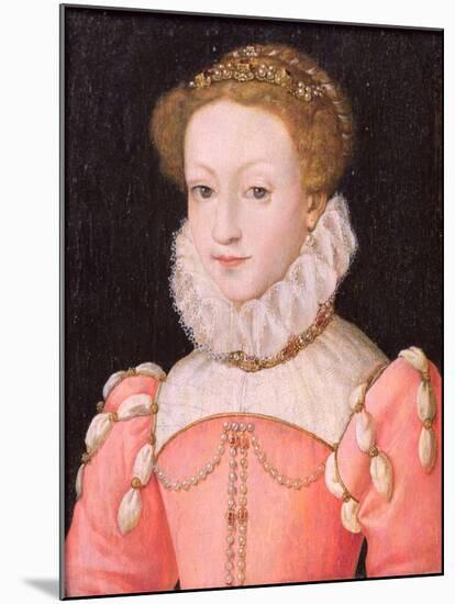 Mary Stuart (1542-87)-Francois Clouet-Mounted Giclee Print