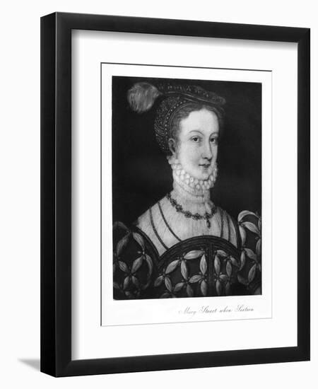 Mary Stuart at Sixteen-null-Framed Giclee Print