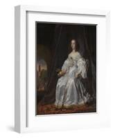 Mary Stuart, Princess of Orange, as Widow of William II, 1652-Bartolomeus Van Der Helst-Framed Giclee Print